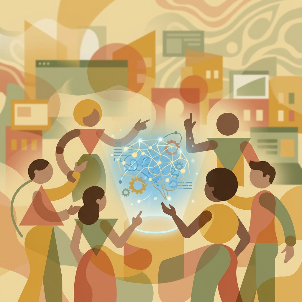 AI Community collaborating together